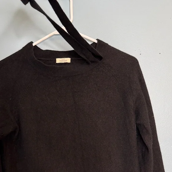 J.CREW- Elegant Black Women's 100% Cashmere Sweater - Picture 5 of 6